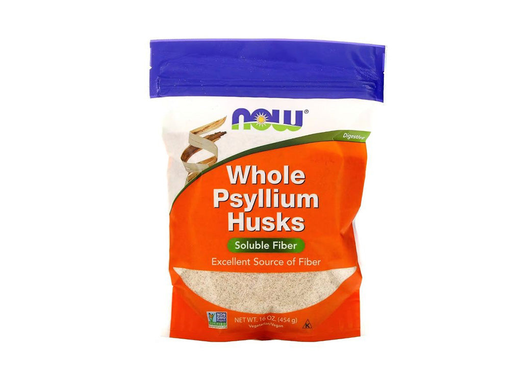 Now Whole Psyllium Husks Fiber 454 g