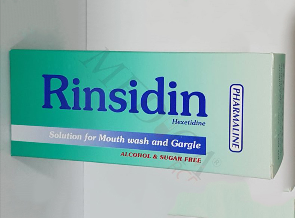 Rinsidin Mouth Wash 15Mg/15Ml 150 ml