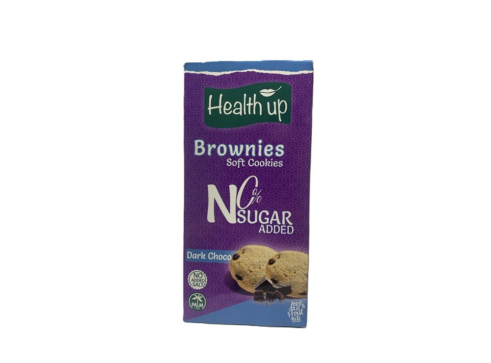 Health Up Brownies Cookies Dark Choco 160 g