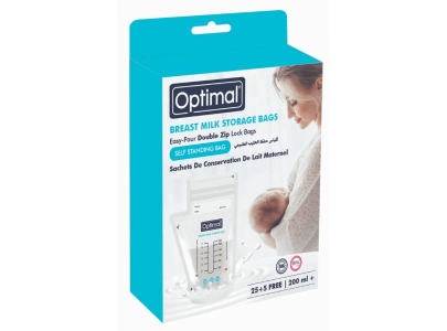 Optimal Breast Milk Storage Bags 30 pieces