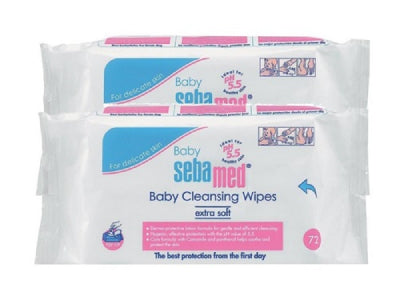 Sebamed Wipes Extra Soft Dual Pack 144 pieces