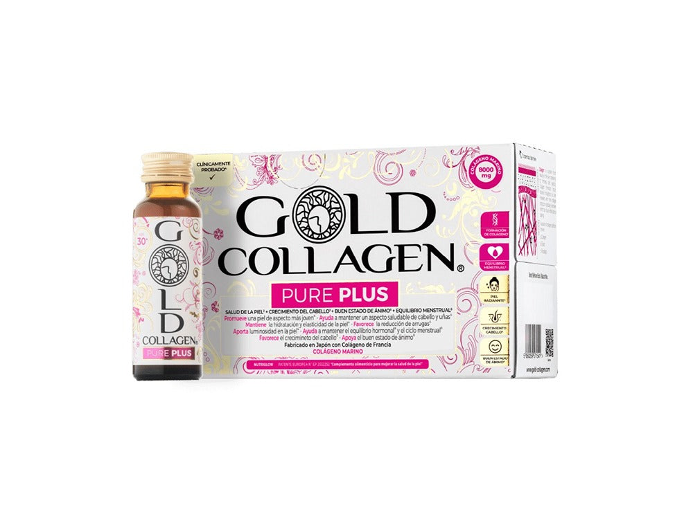 Pure Gold Collagen Pure Plus Pink 8000Mg Drinkable Bottles 50 ml