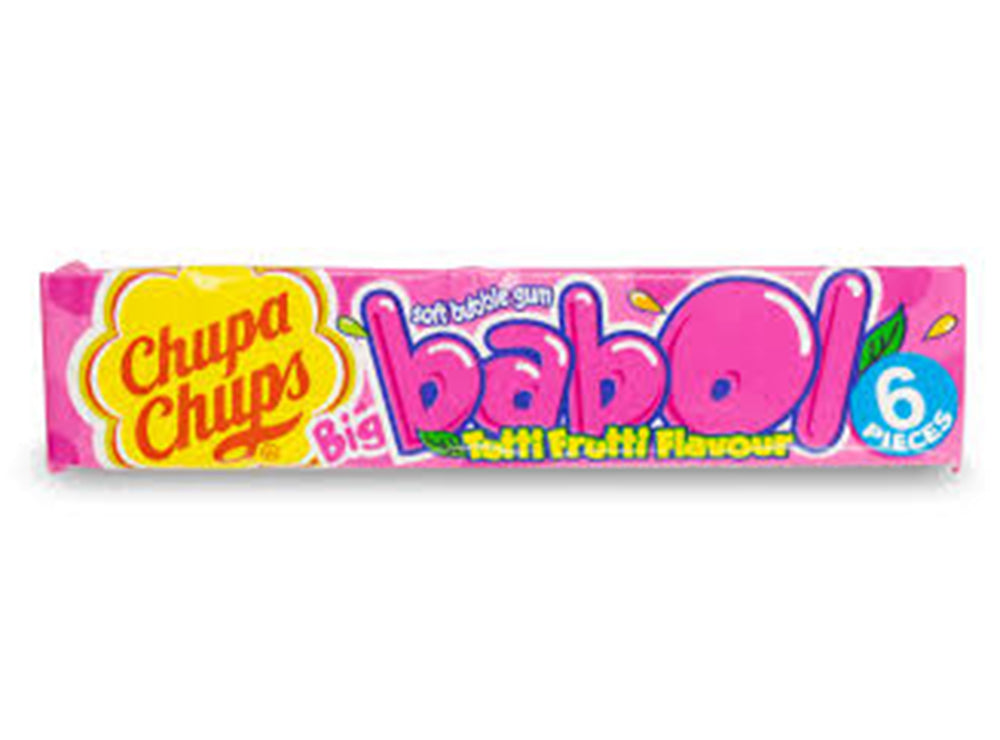 Chupa Chups Big Babol Tutti Frutti 6 pieces