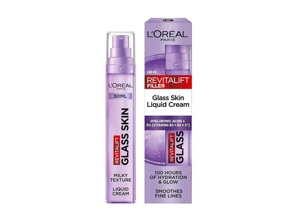 L'Oreal Revitalift Filler Glass Skin Liquid Cream 50 ml
