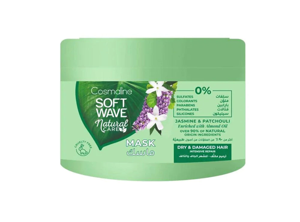 Soft Wave Hair Mask Natural Care Jasmine & Patchouli 450 ml