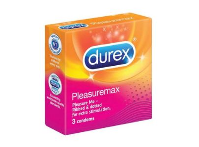 Durex Pleasuremax 3's 3 pieces