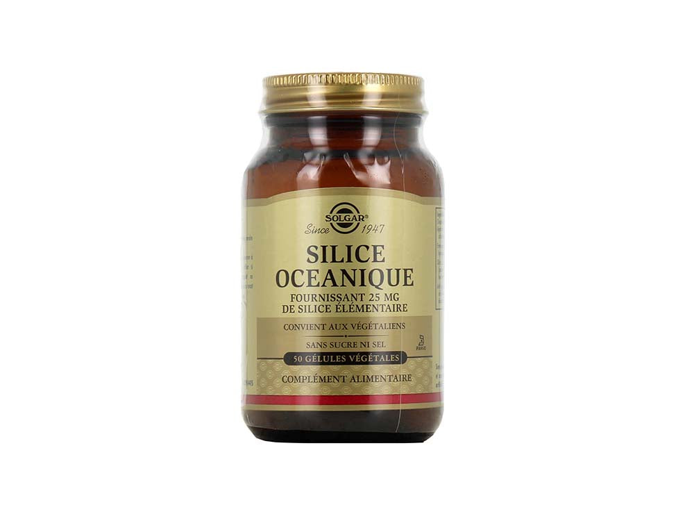 Solgar Silice Oceanique 54Mg 50 capsules
