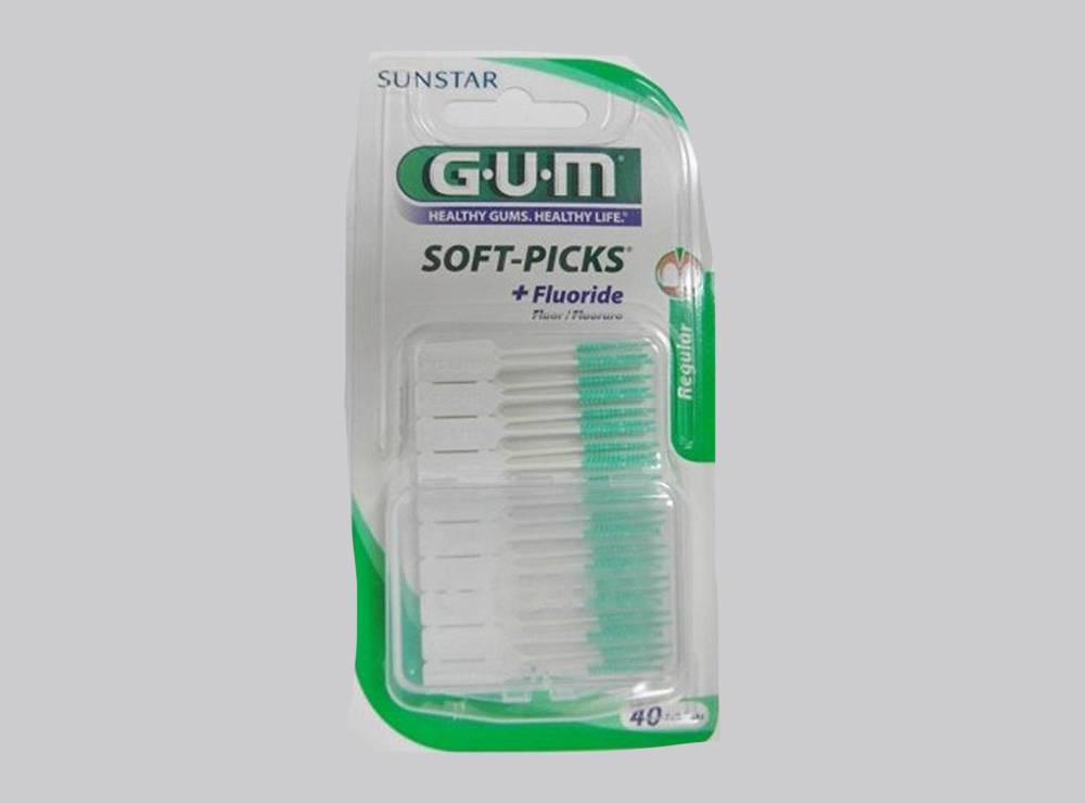 Butler G.U.M Soft Picks Medium 1632 100 pieces