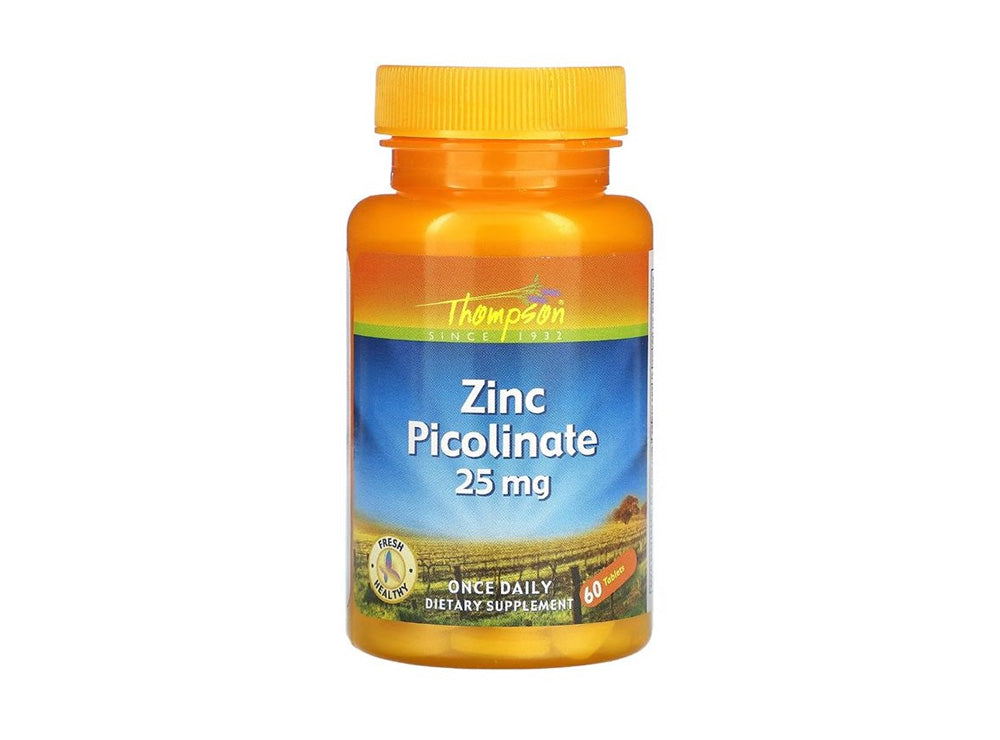 Thompson Zinc Picolinate 25Mg 60 tablets