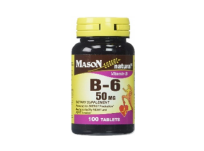 Mason Vitamin B6 (50mg) 100 tablets