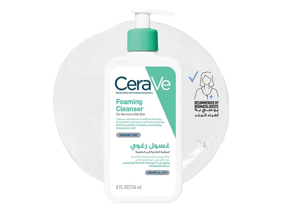 Cerave Foaming Cleanser Gel Moussant 236 ml