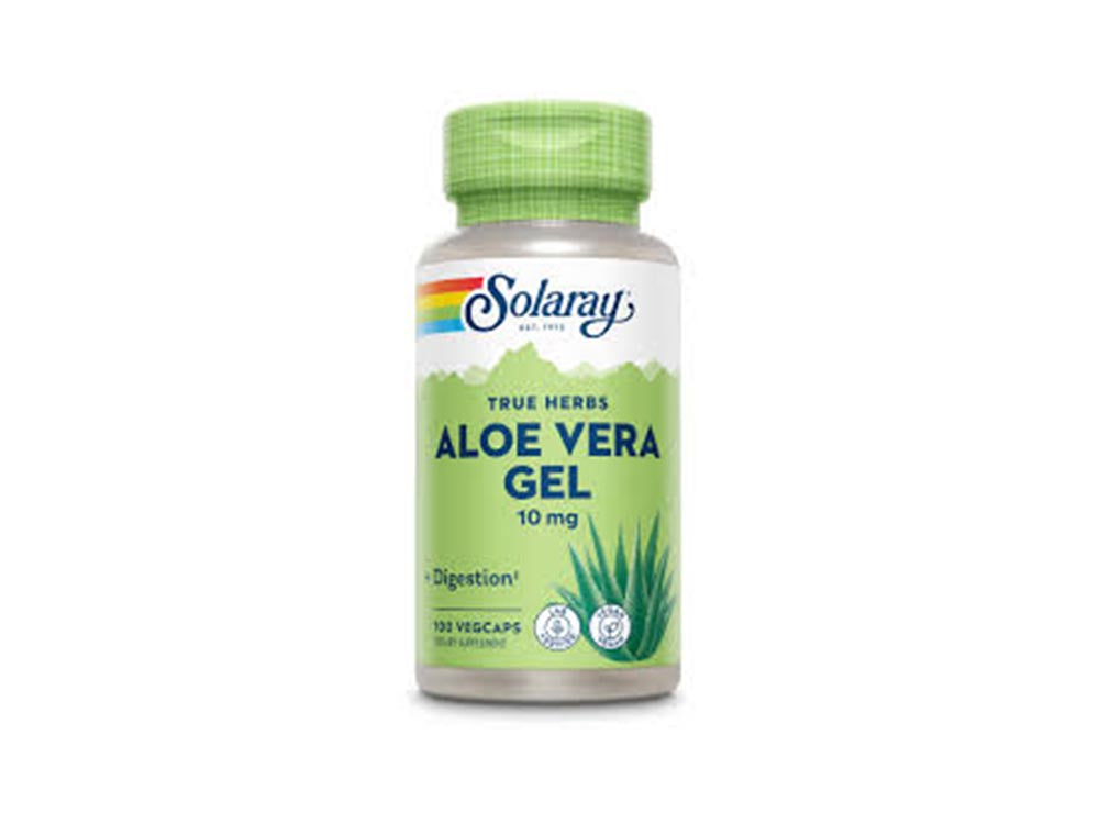 Solaray Aloe Vera Gel 10Mg 100 capsules