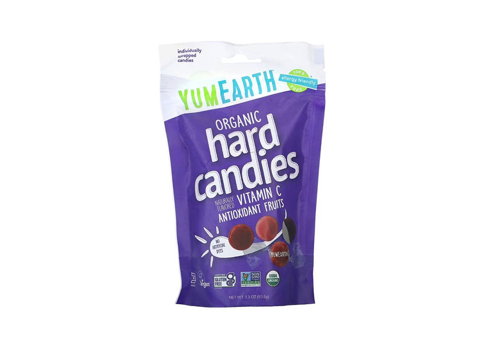 Yum Earth Organic Vit C Hard Candies Antioxidant Fruit 93.6 g