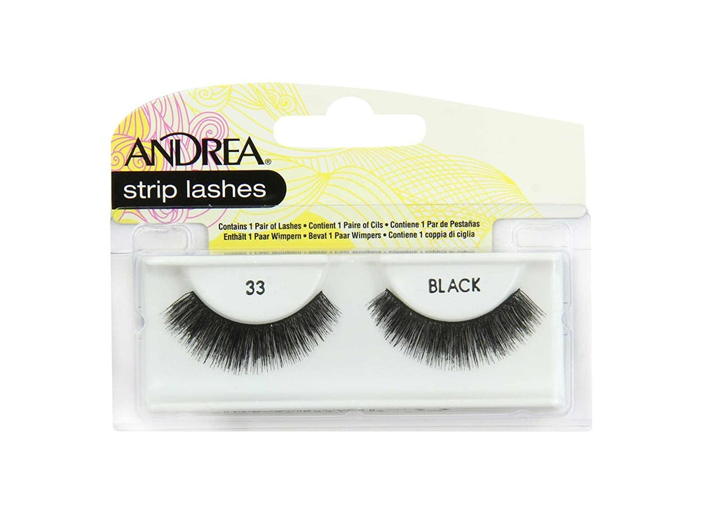 Andrea Mod Lash 33 Black Sm Clam