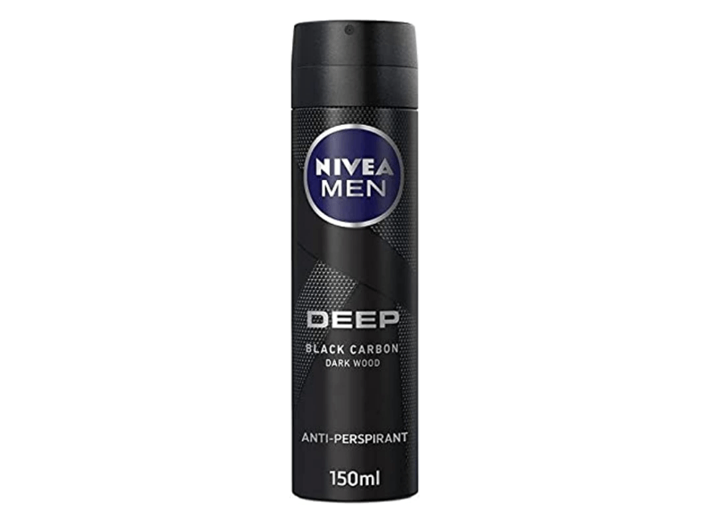 Nivea Deo Spray Deep Black Carbon For Men 150 ml