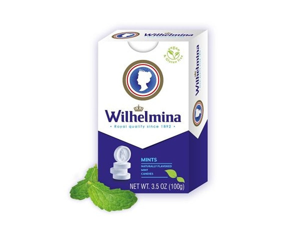 Wilhelmina Vegan Mint Flavored Candies 100 g