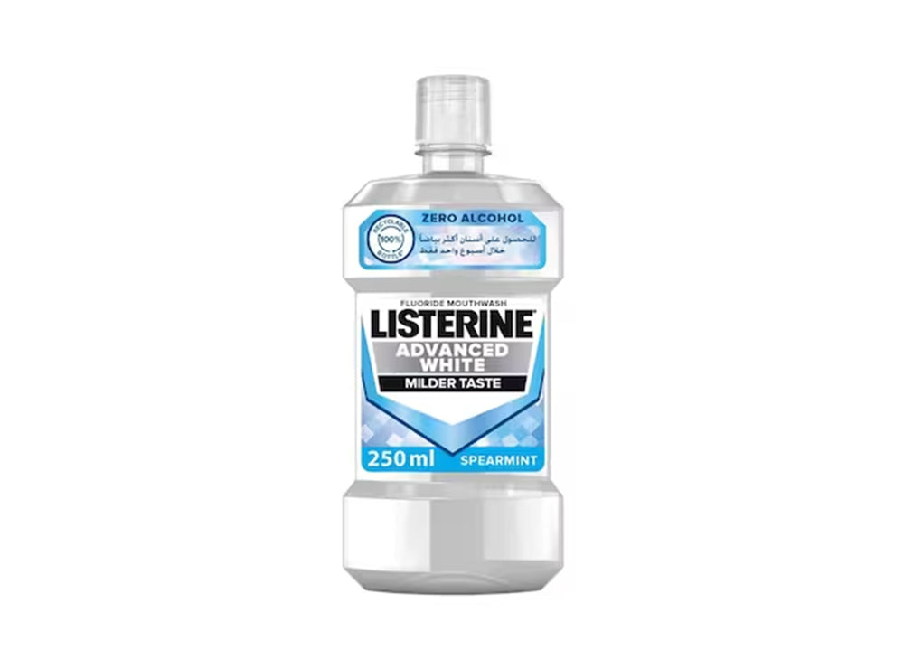 Listerine Mouth Wash Advanced White Zero Alcohol 500 ml