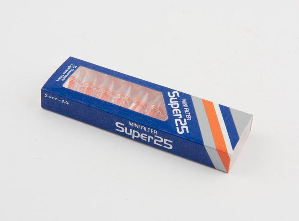 Super 25 Mini Filter 10 pieces