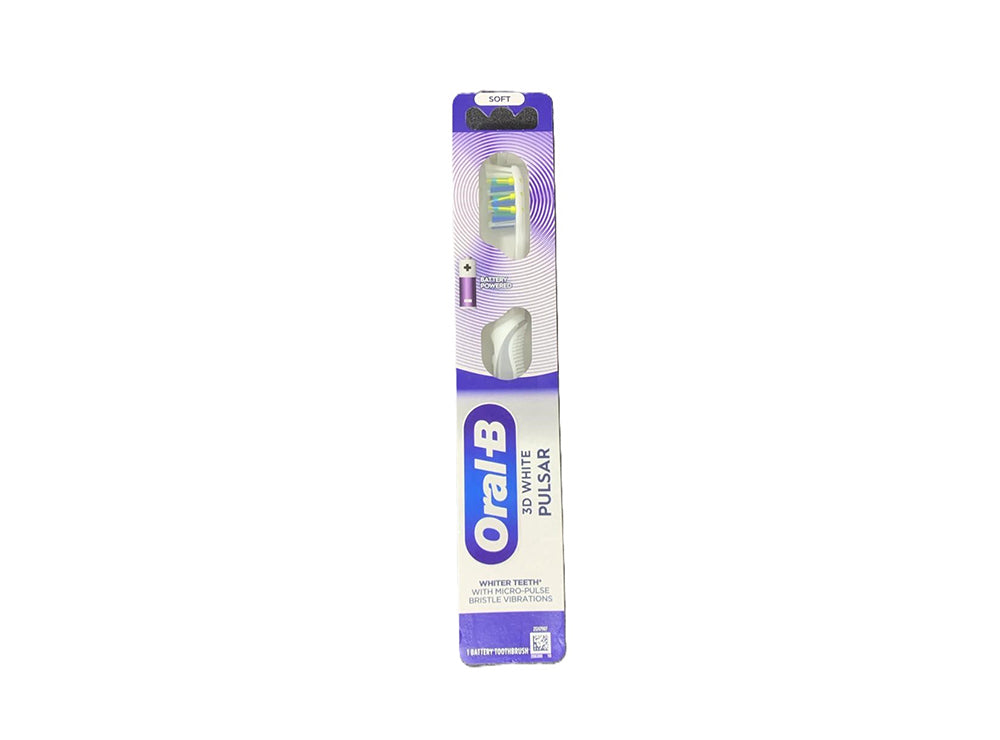 Oral B Toothbrush 3D White Pulsar Soft