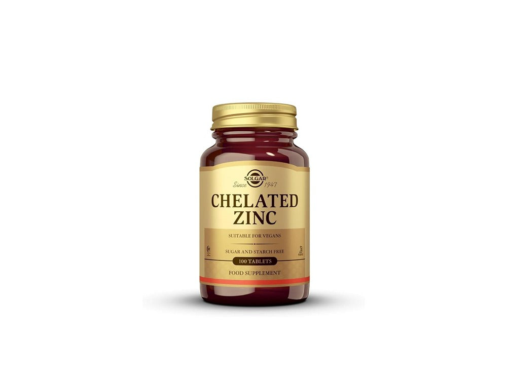 Solgar Chelated Zinc 100 pieces