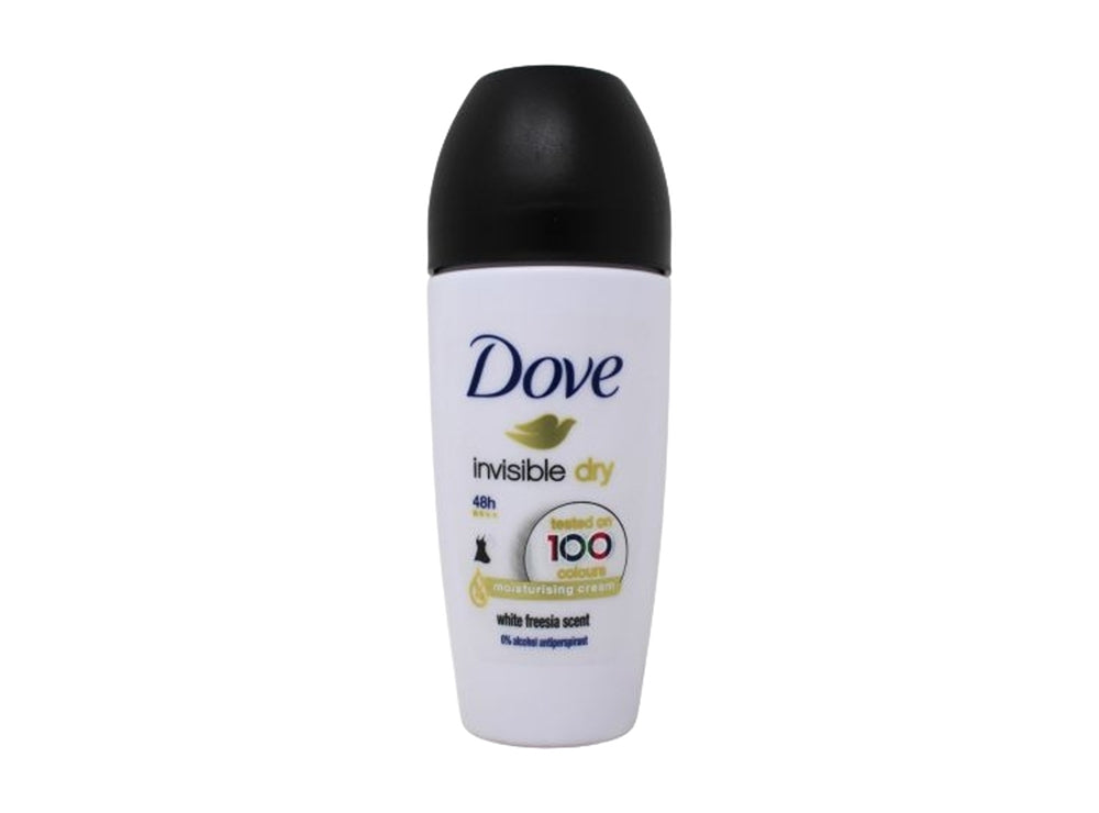 Dove Roll On Invisible Dry White Freesia 48H 50 ml