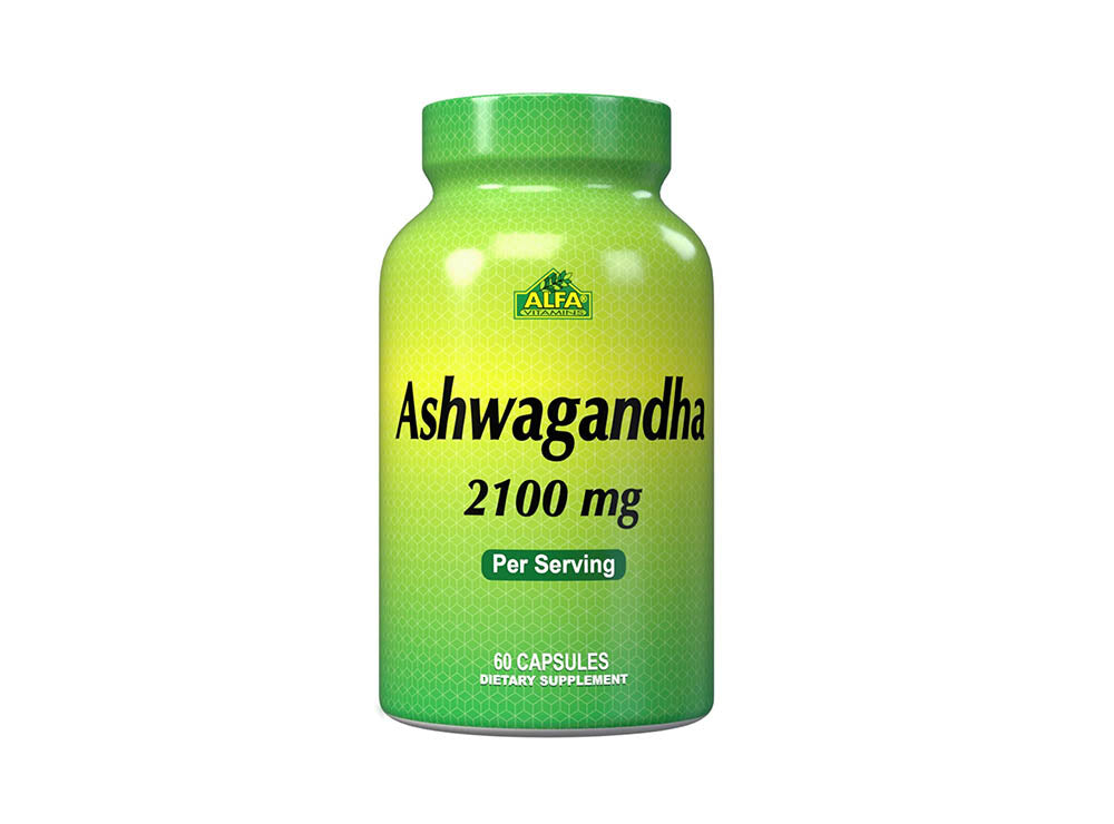 Alfa Vitamins Ashwagandha 2100 Mg 60 capsules