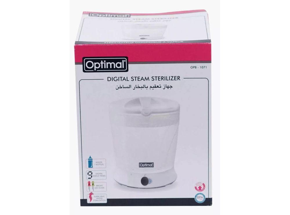 Optimal Baby 7 Bottles Steam Sterilizer 1071 1 piece