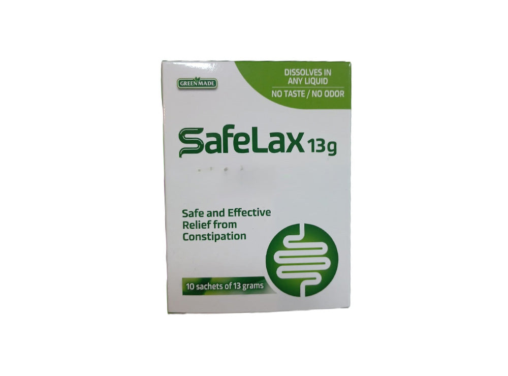 Safelax 10 Sach Green Made 13 g