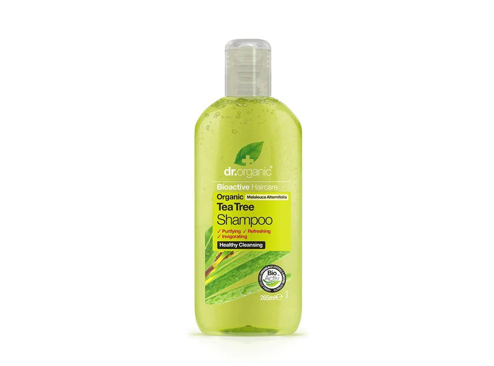 Dr Organic Tea Tree Shampoo 265 ml