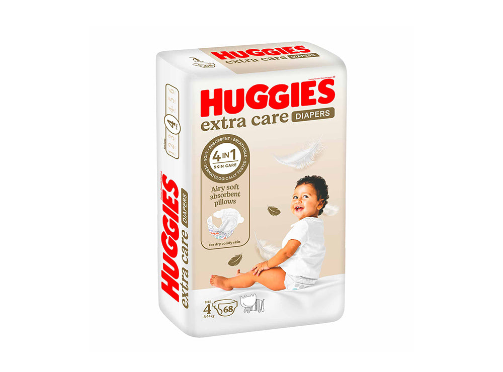 Huggies 4 (8-14Kg) Diapers Red 68 pieces