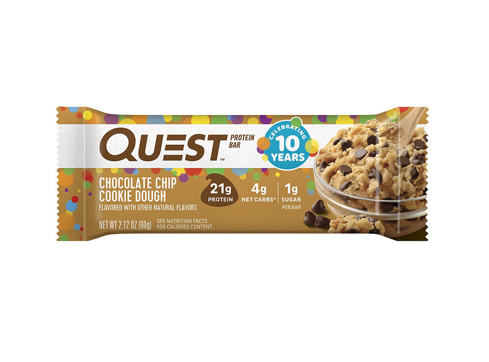 Quest Protein Bar Chocolate Chip Cookie Dough 60 g