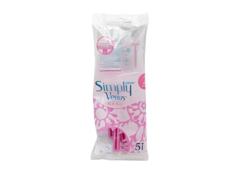 Gillette Simply Venus 2 Basic Pink 15 pieces