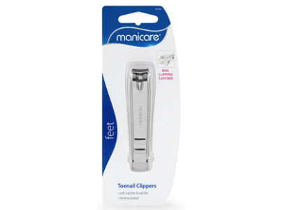Manicare Toenail Clippers, With Catcher & Nail File