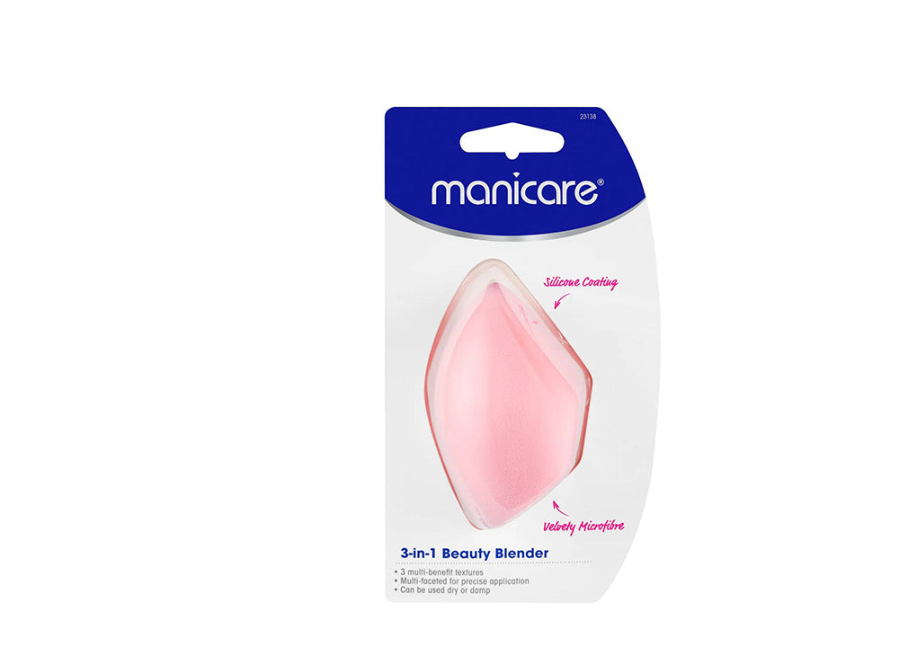 Manicare 3In1 Beauty Blender Pink 23138