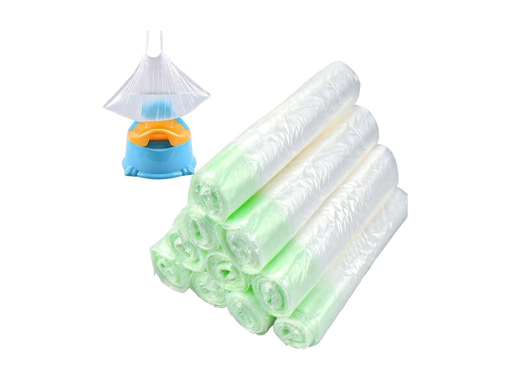 Portable Potty Chair Liners Potty Bags Disposable 100 pieces