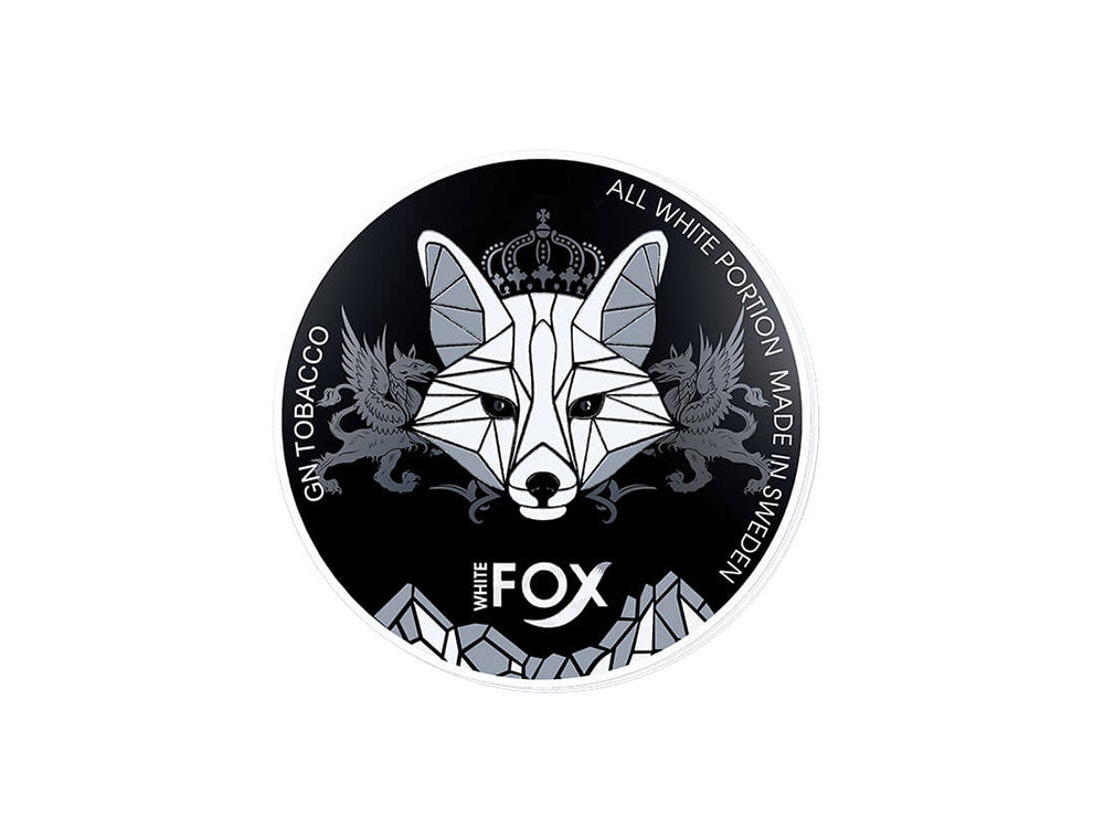 White Fox Smokeless Nicotine 23Mg Tobacco Mint Pouches 15 g