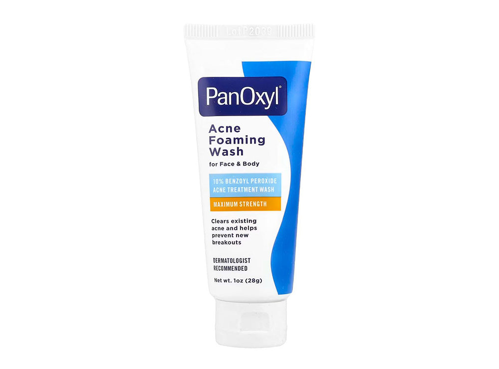 Panoxyl Acne Foaming Wash For Face & Body Maximum Strength 28 g