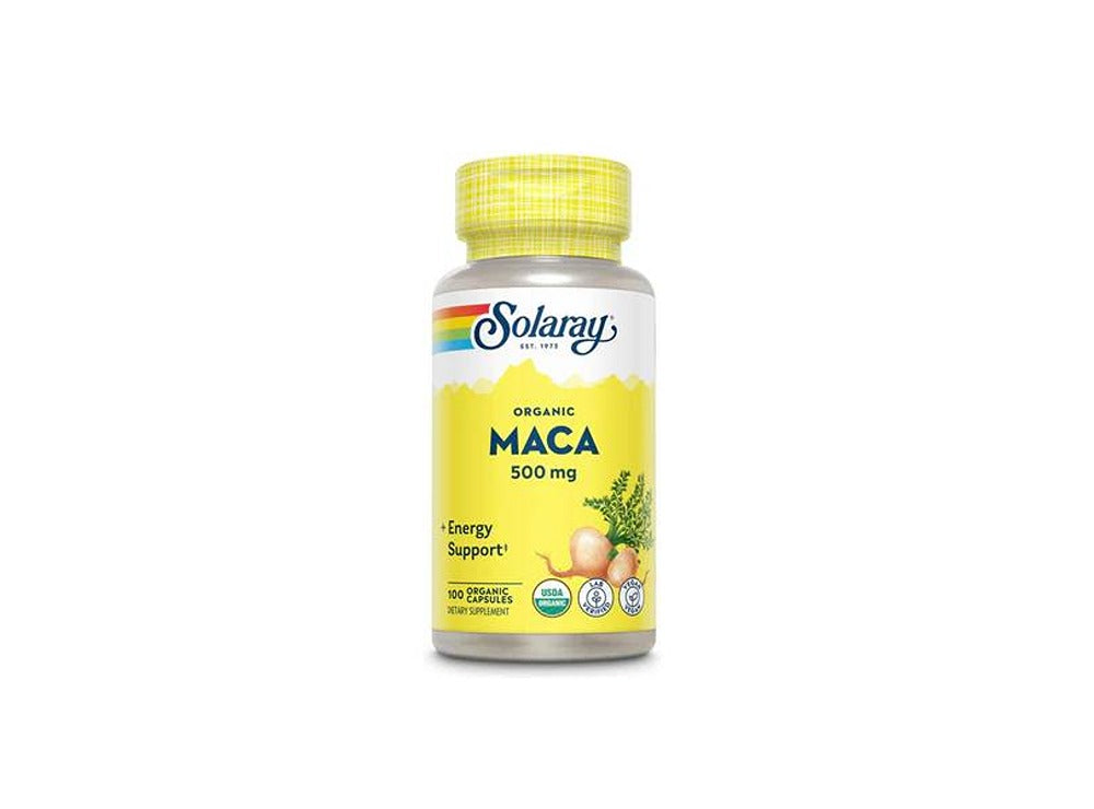 Solaray Organic Maca 500Mg 100 pieces