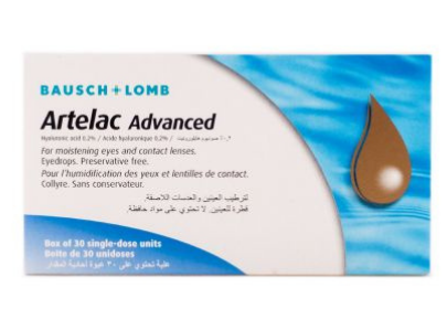 Artelac Advanced Eye Drops Unidoses 30 doses