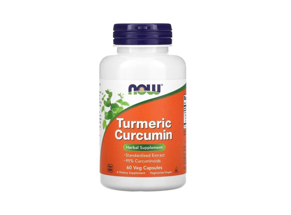 Now Turmeric Curcumin 60 capsules