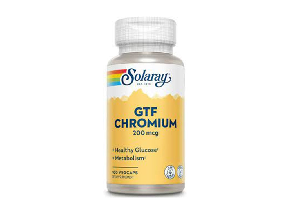 Solaray Chromium Picolinate 500 Mcg 100 tablets