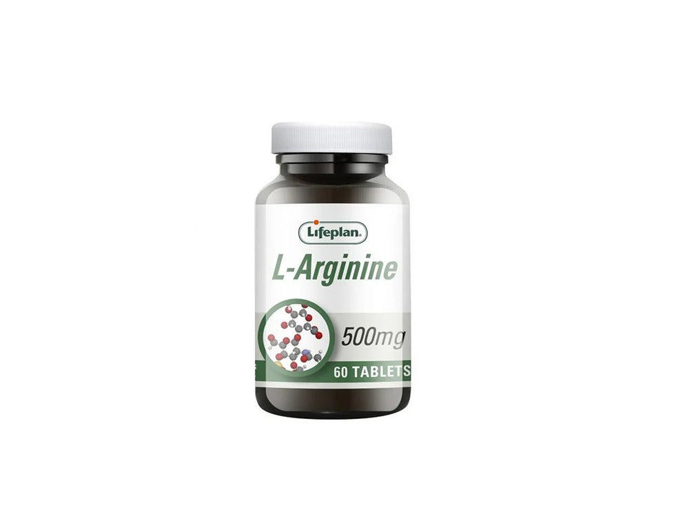 Life Plan L Arginine 500Mg 60 tablets