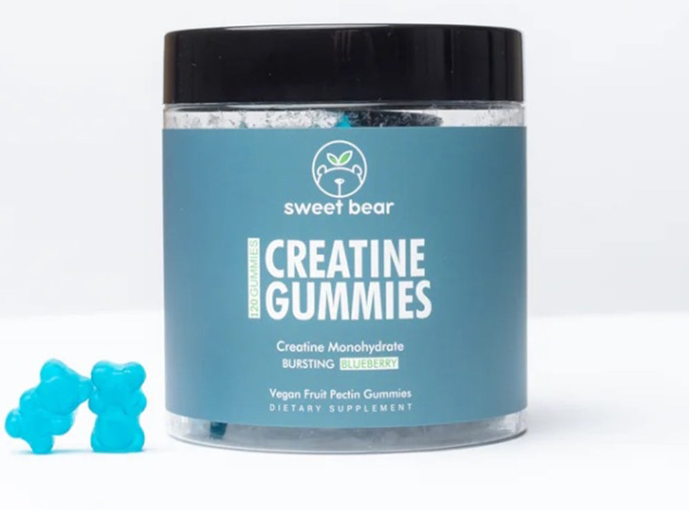 Sweet Bear Creatine Gummies 120 gummies