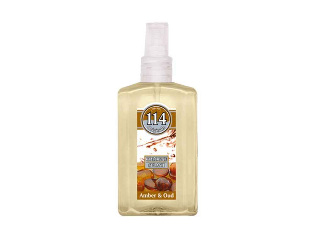 114 Cologne Splash Amber & Oud 250 ml
