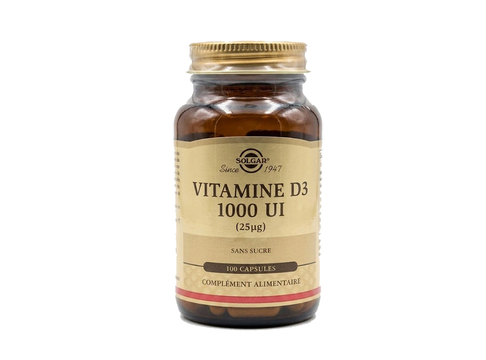 Solgar Vitamin D3 1000Iu 100 capsules