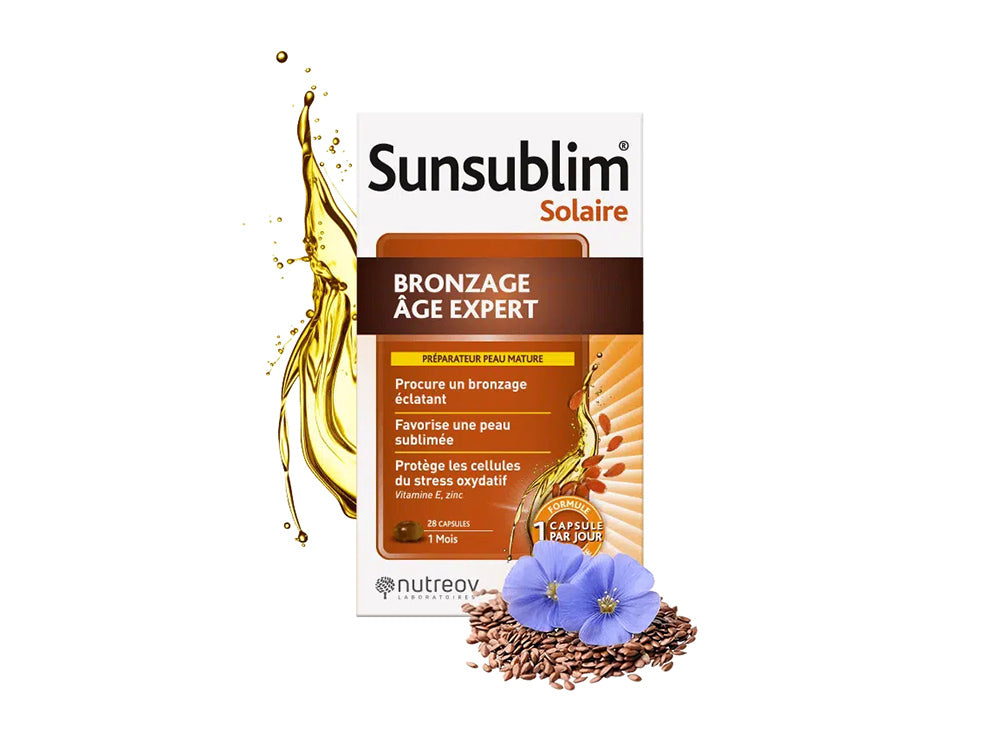 Nutreov Sunsublim Solaire Bronzage Age Expert 28 tablets