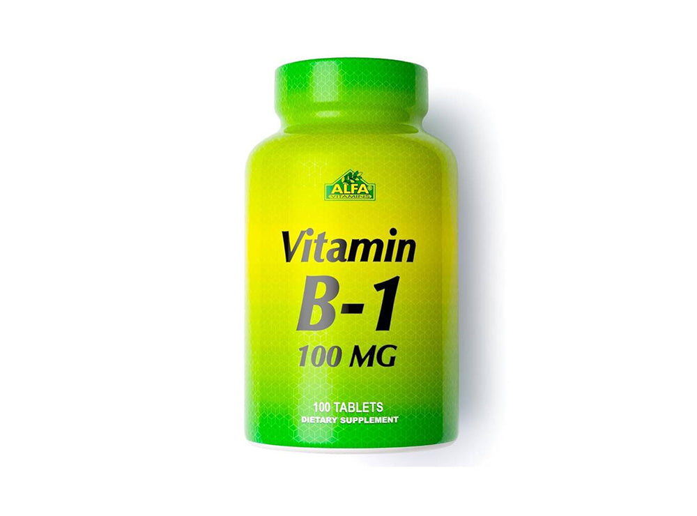 Alfa Vitamins B1 100Mg 100Tabs 100 pieces