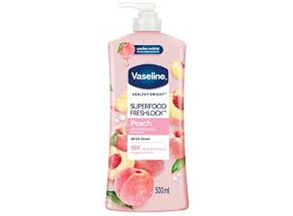 Vaseline Lotion Superfood Peach 320 ml