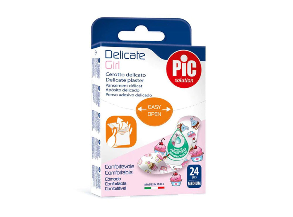 Pic Delicate Plast Kids Girl 24 pieces