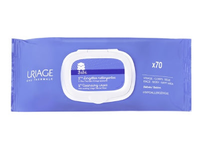 Uriage Bebe Lingettes De Netoyage 70 pieces